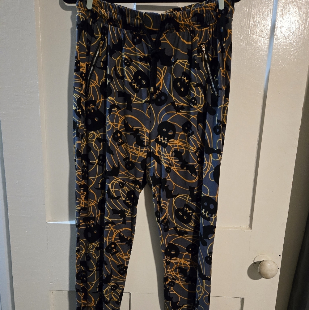 BAE CITY Gray &‎ Black Joggers, Size 1X